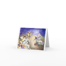 天使のクリスマスカード