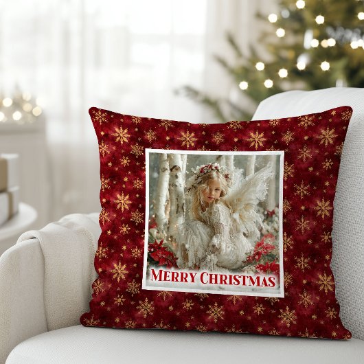 天使のクリスマスピロー クッション