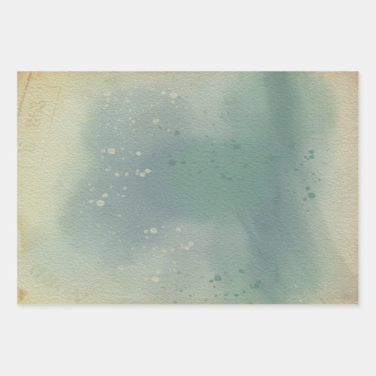 天使のクリスマスメリーとキャンドルライトのイエス ラッピングペーパーシート (正面2)