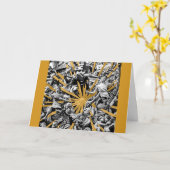 天使のグリーティングカードの収集 カード (黄色い花)