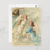 天使のケルブ 天国 鐘の音 ポストカード (正面/裏面)