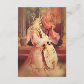 天使のコンサートと聖なる書物、 経典 エンクロージャーカード (正面)