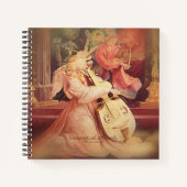 天使のコンサートと聖なる書物、 経典 ノートブック (正面)