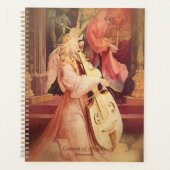 天使のコンサートと聖なる書物、 経典 プランナー手帳 (正面)