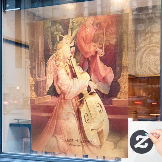 天使のコンサート ウィンドウサイン (カフェ窓)