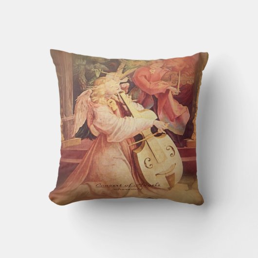 天使のコンサート クッション (正面)