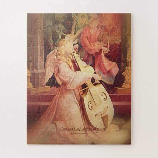 天使のコンサート ジグソーパズル (縦)