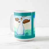 天使のコーヒー・マグ コーヒーマグカップ (正面左)