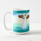 天使のコーヒー・マグ コーヒーマグカップ (左)