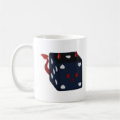 天使のサイコロ及び悪魔のサイコロ コーヒーマグカップ (左)