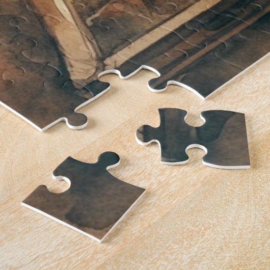 天使のセレニティ:旧市街の通りの守護者 ジグソーパズル (側面)