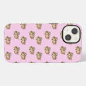 天使のチェルブ ピンク iPhoneケース (裏面横)