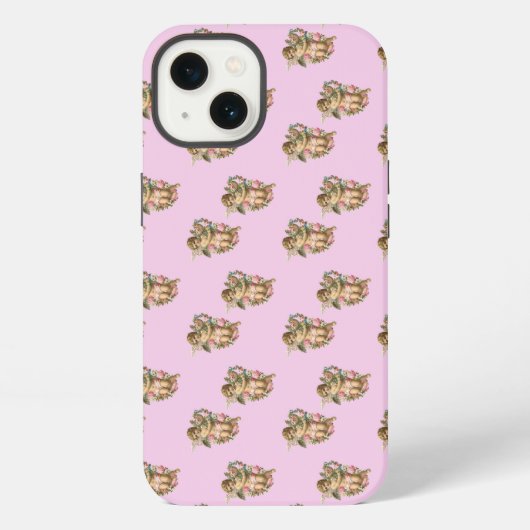 天使のチェルブ ピンク iPhoneケース (裏面)
