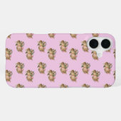 天使のチェルブ ピンク iPhoneケース (裏面横)