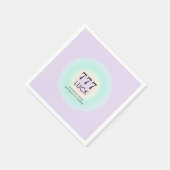天使のナンバーズ777運 スタンダードカクテルナプキン (角)