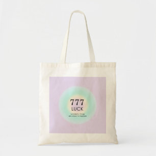 天使のナンバーズ777運 トートバッグ