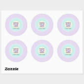 天使のナンバーズ777運 ラウンドシール (シート)