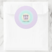 天使のナンバーズ777運 ラウンドシール (バッグ)