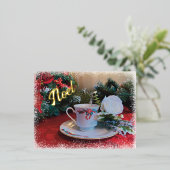 天使のノエルは言った 箔シーズンポストカード (立ち正面)