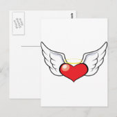 天使のハート ポストカード (正面/裏面)
