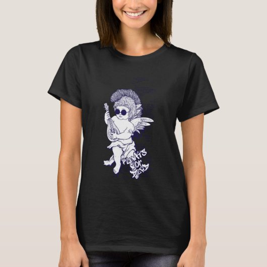 天使のパンク・ロッカー Tシャツ (正面)