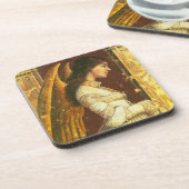 天使のフレスコ画のコースター コースター (左側)