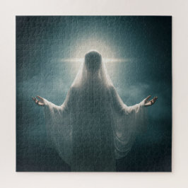 天使のベッドの精神の持ち上げ腕の雲の上 ジグソーパズル