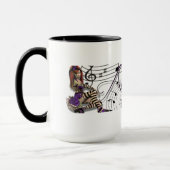 天使のベビーのマグ マグカップ (左)