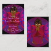 天使のベビーの洗礼I 名刺 (正面/裏面)