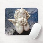 天使のベビーの翼のキューピッドのPutto Amor愛 マウスパッド (マウス)