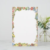 天使のボーダー 便箋 (スタンド正面)