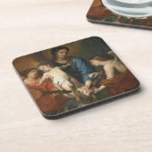 天使のマドンナそして子供 コースター (左側)