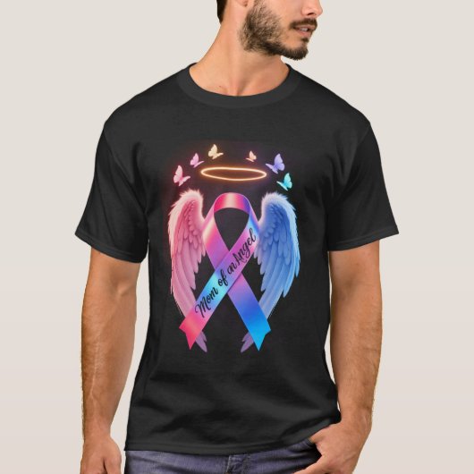 天使のママ 妊娠・乳児死亡啓発 Tシャツ (正面)