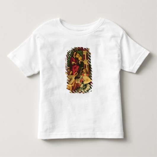 天使のミュージシャンの詳細 トドラーTシャツ (正面)