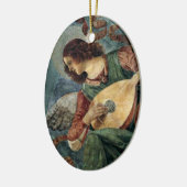 天使のミュージシャン-オーナメント セラミックオーナメント (左)