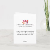 天使のメッセージカード シーズンカード (裏面)