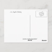 天使のメロディー葉書 ポストカード (裏面)