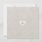 天使のモノグラム洗礼式 招待状 (裏面)