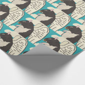 天使のラットの光沢のある包装紙 ラッピングペーパー (角)