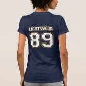 天使のロゴ- Lightwood 89 Tシャツ (裏面)