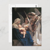 天使のヴィンテージの歌 ポストカード (正面/裏面)