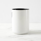 天使の上昇 - 美術鉛筆デッサン マグカップ (中央)