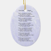 天使の介護者 セラミックオーナメント (裏面)