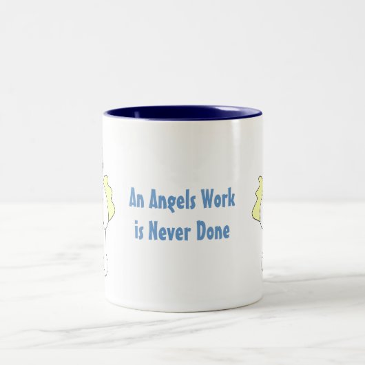 天使の仕事は無い ツートーンマグカップ (中央)