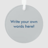 天使の付いたポルトガルの青と白の壁タイル オーナメント (裏面)