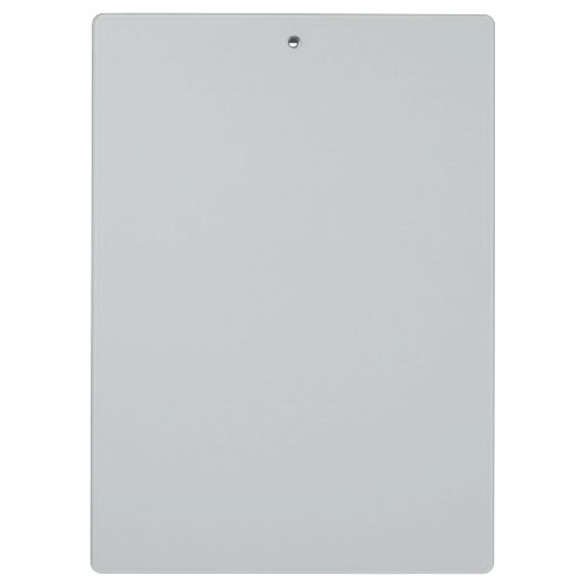 天使の付いたポルトガルの青と白の壁タイル クリップボード (裏面)