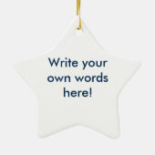 天使の付いたポルトガルの青と白の壁タイル セラミックオーナメント (裏面)