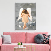 天使の休息 キャンバスプリント (インサイチュ (リビング))