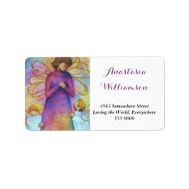 天使の住所 ラベル