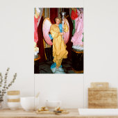 天使の像 ポスター (キッチン)